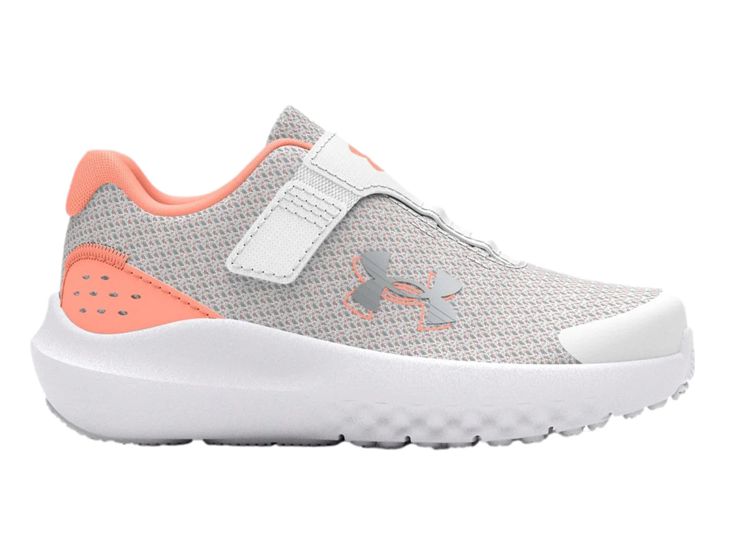 Tenis Under Armour Surge 4 Gris para Niña