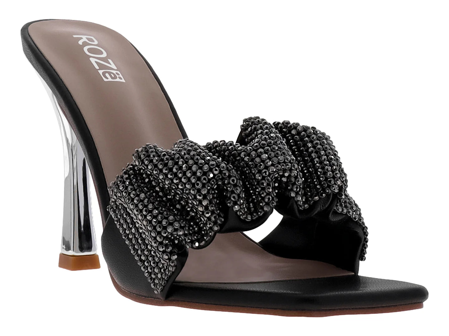 Sandalias ROZE Negro para Mujer