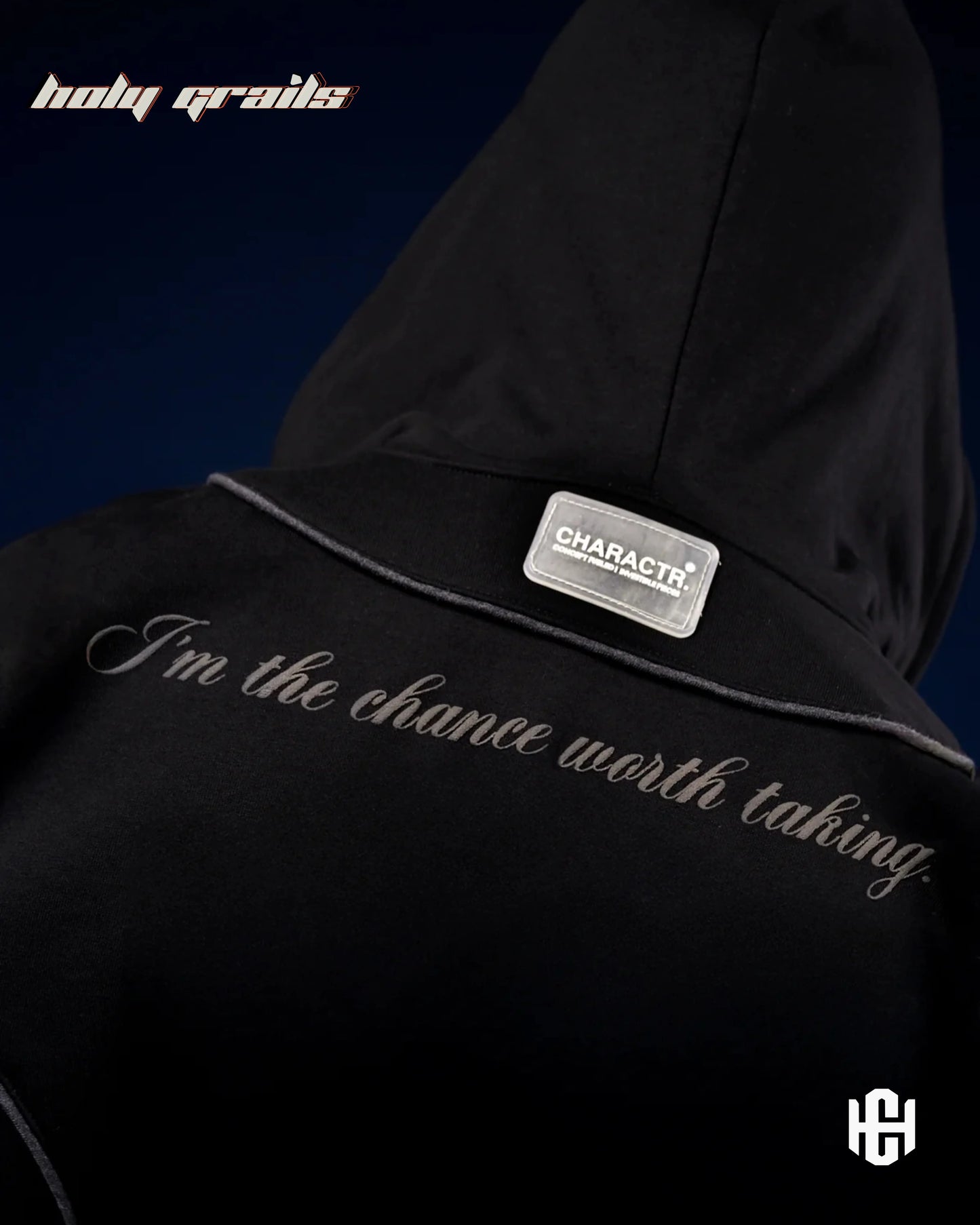 The Worth Black Zipper Jacket HG x Charactr