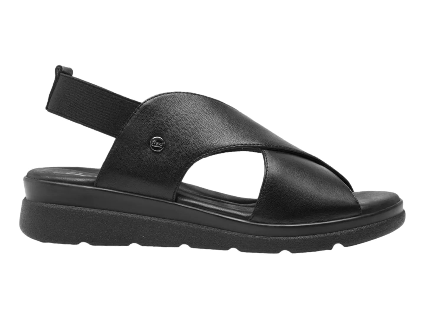 Sandalias Flexi Negro para Mujer