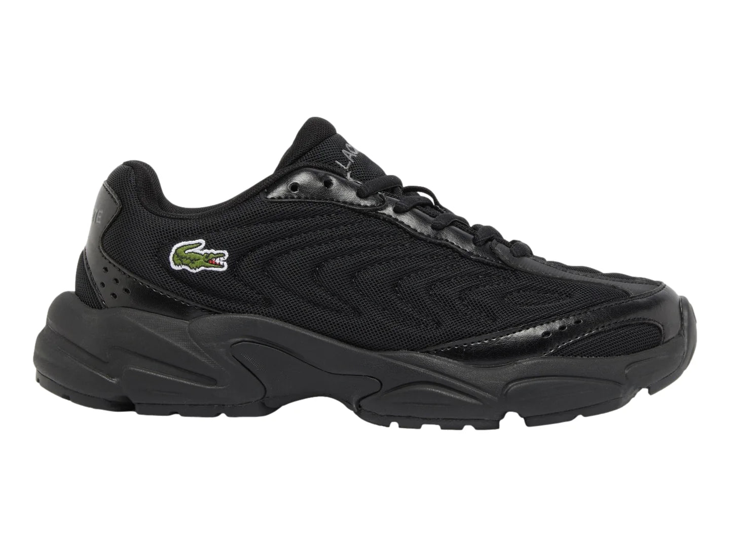 Tenis Lacoste Storm 96 2K Lite Negro para Mujer