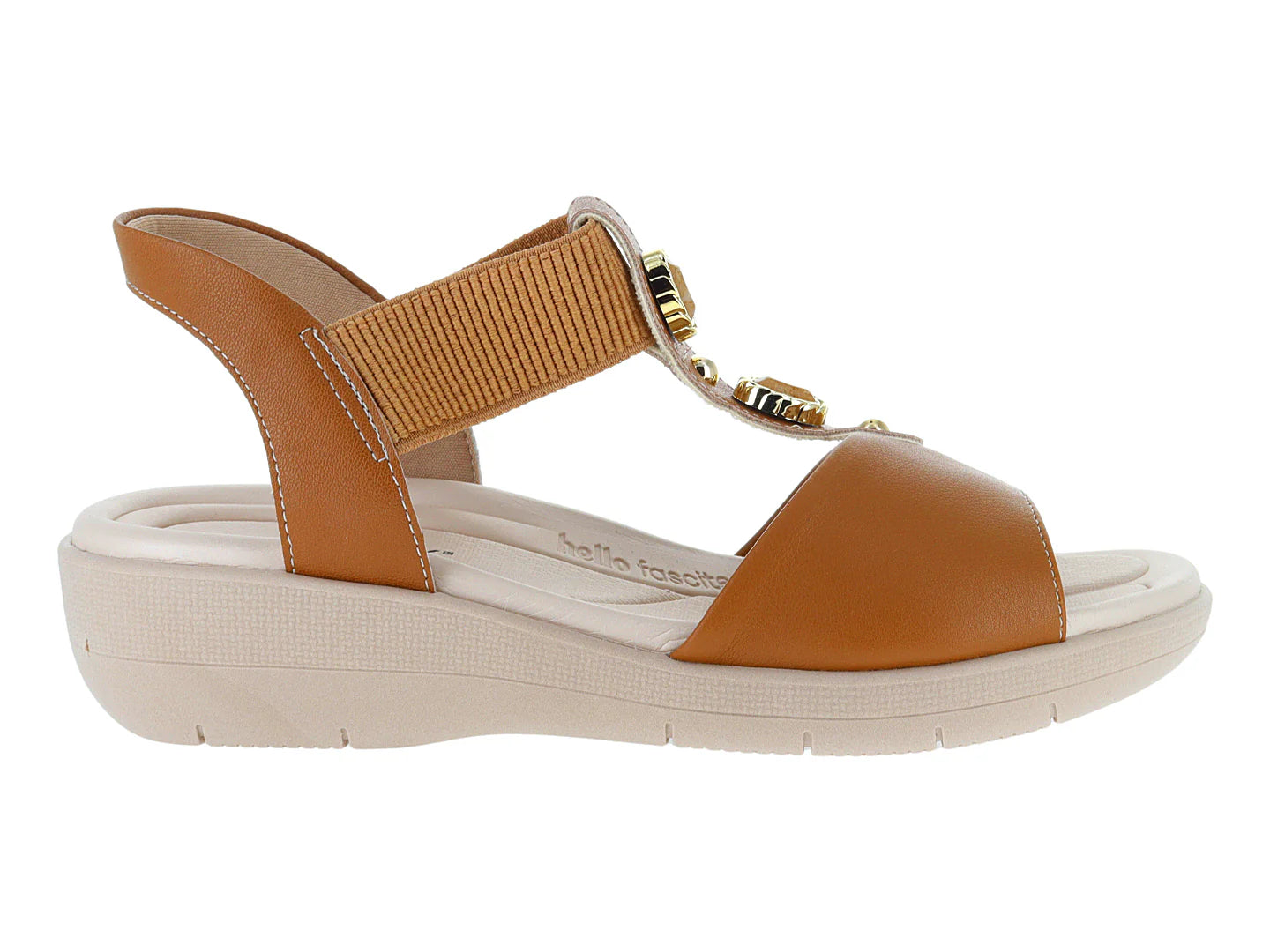 Sandalias Piccadilly Color Mascavo para Mujer