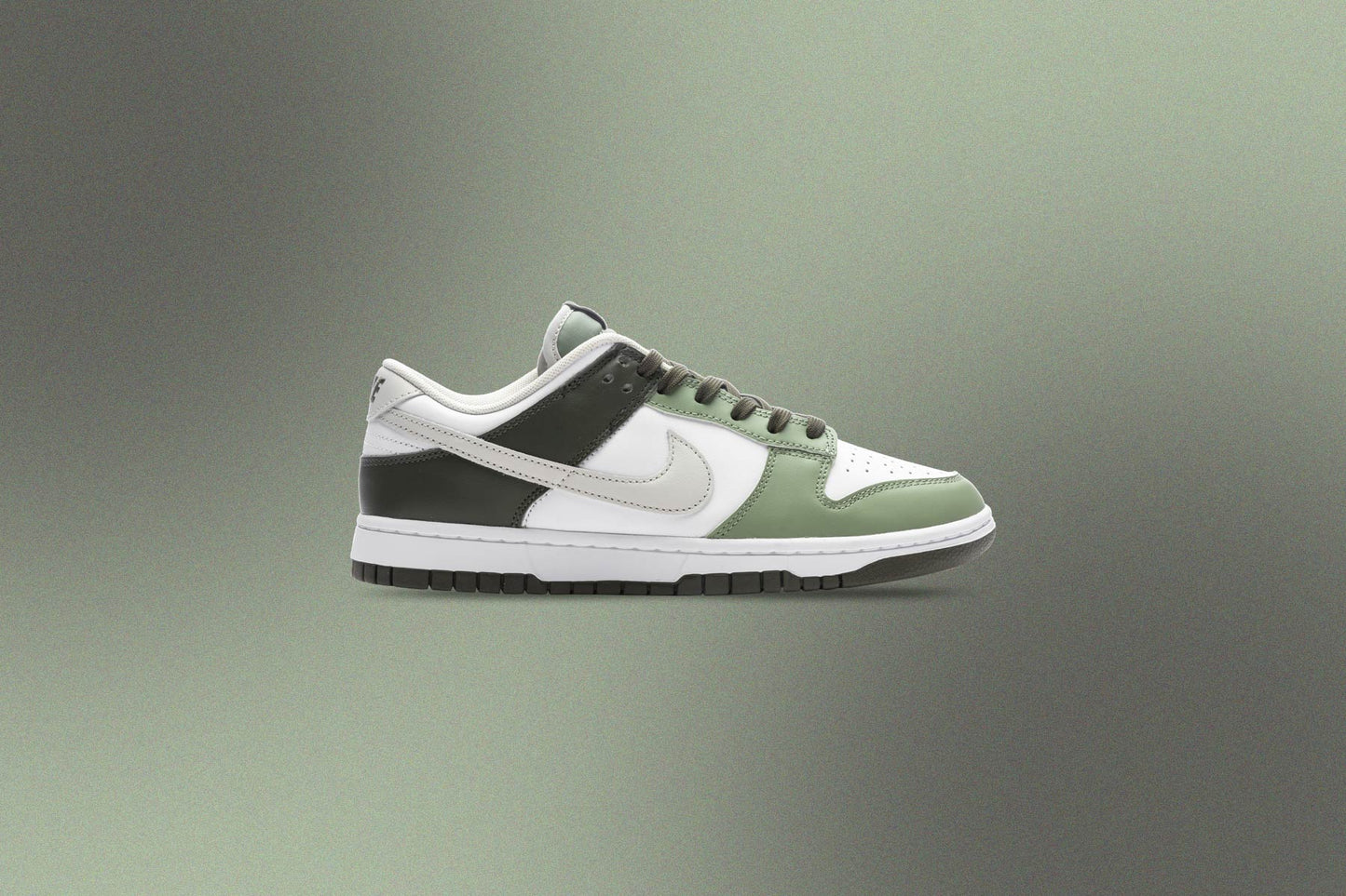 Dunk Low White Light Bone Oil Green Cargo Khaki