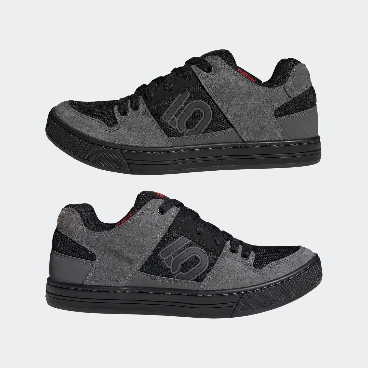 Five Ten Freerider Mountain Bike Shoes Grey Core Black Grey Four