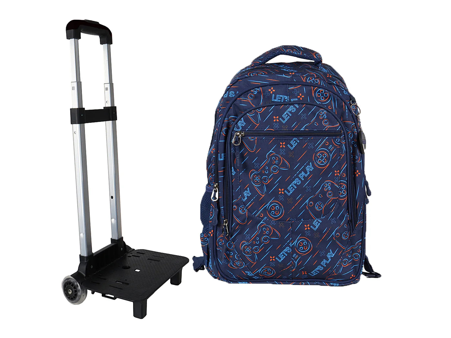 Mochila Terry Gamer Azul para Niño
