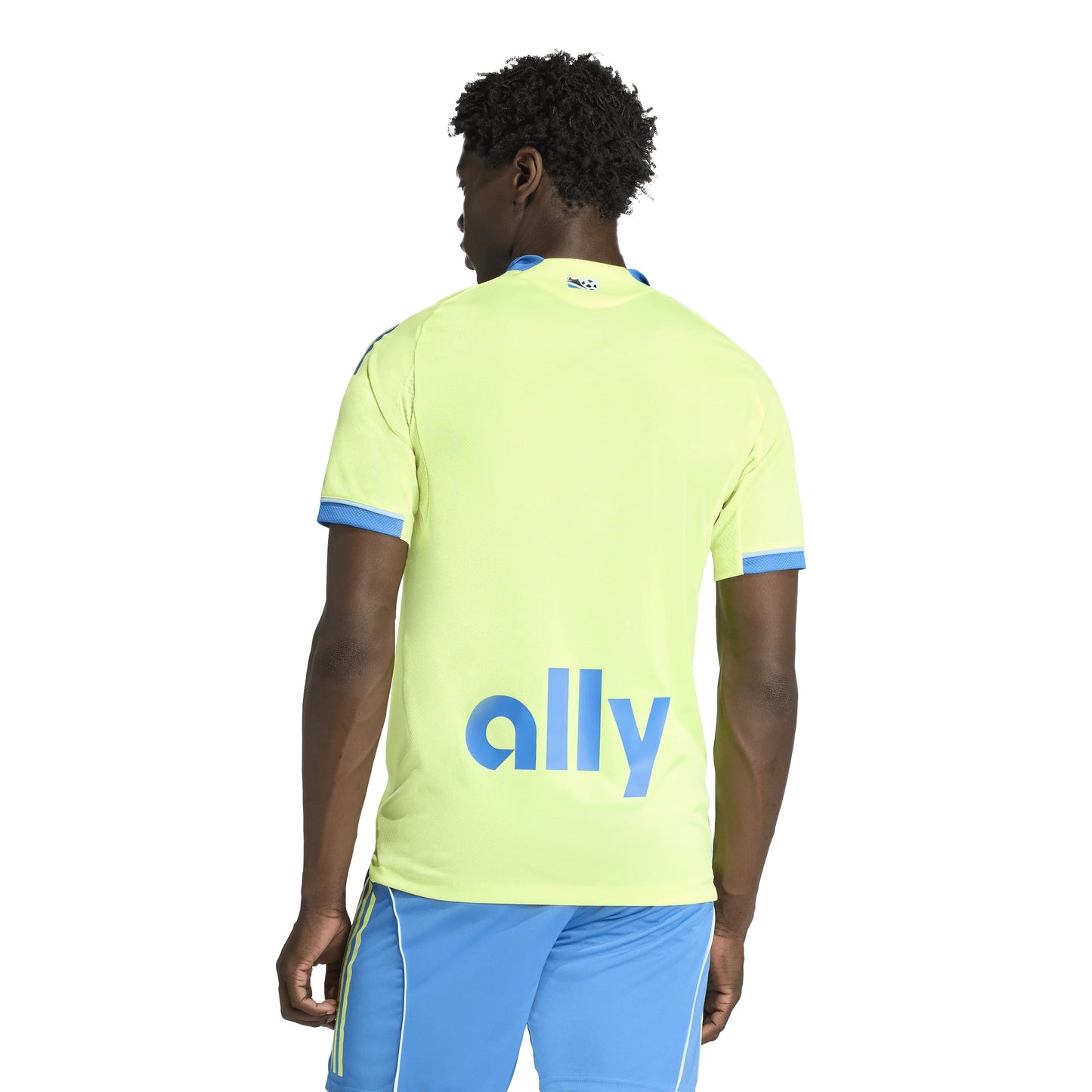 adidas Mens Charlotte FC Third Authentic Soccer Jersey 25 26 Yellow