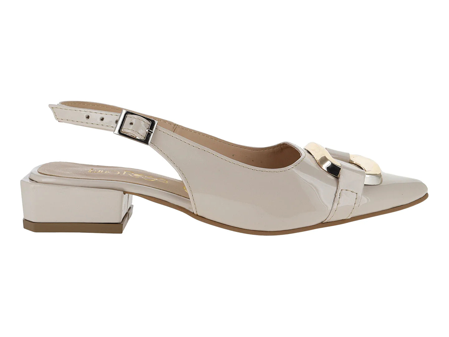 Zapatillas de Tacón Luna Rosa Color Miga para Mujer