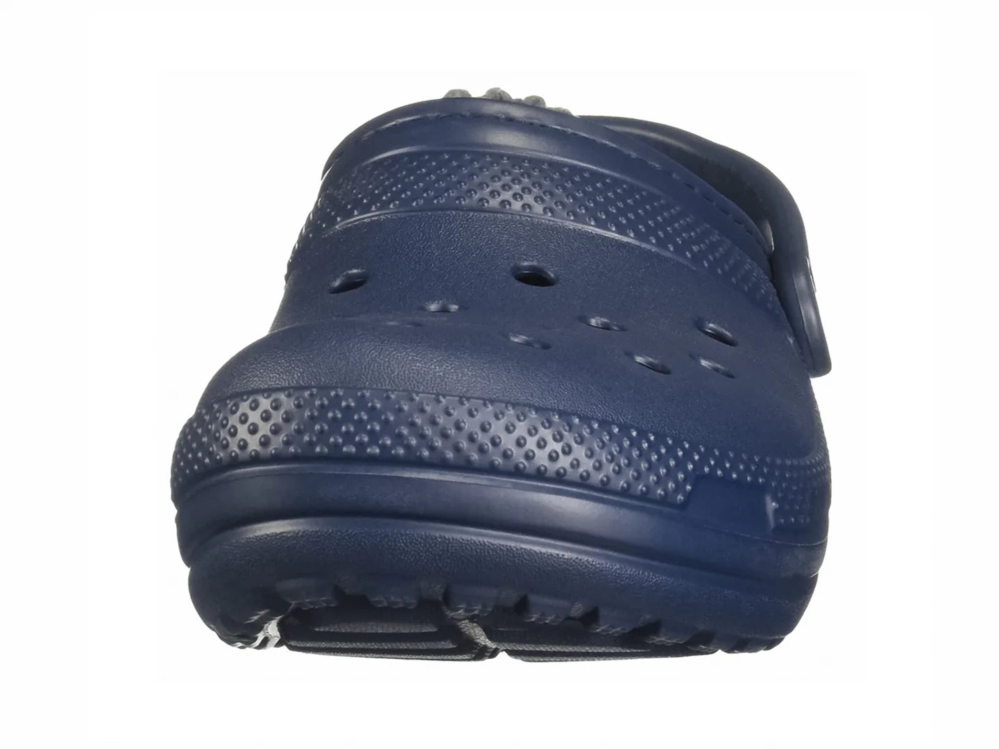 Zuecos Crocs Classic Fuzz Lined Azul Marino y Gris para Hombre