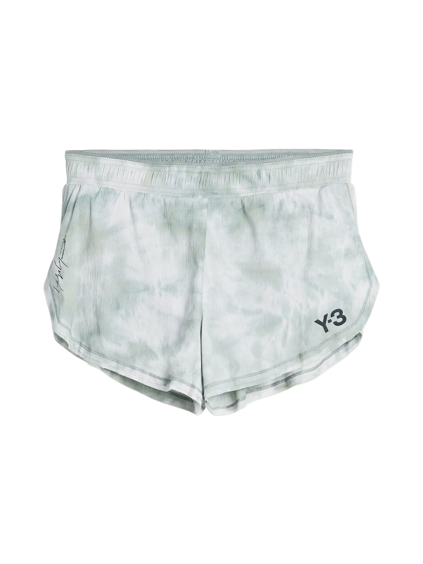 Adidas Womens Y 3 All Over Print Running Shorts