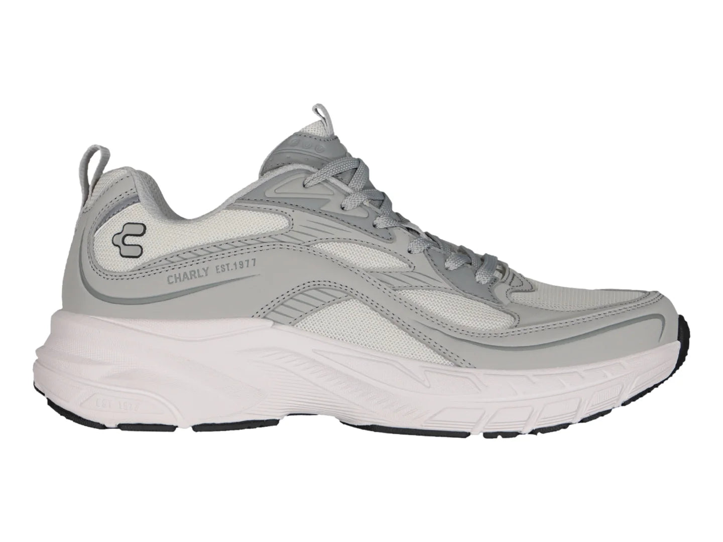 Tenis Charly Fashion Sport Gris para Hombre