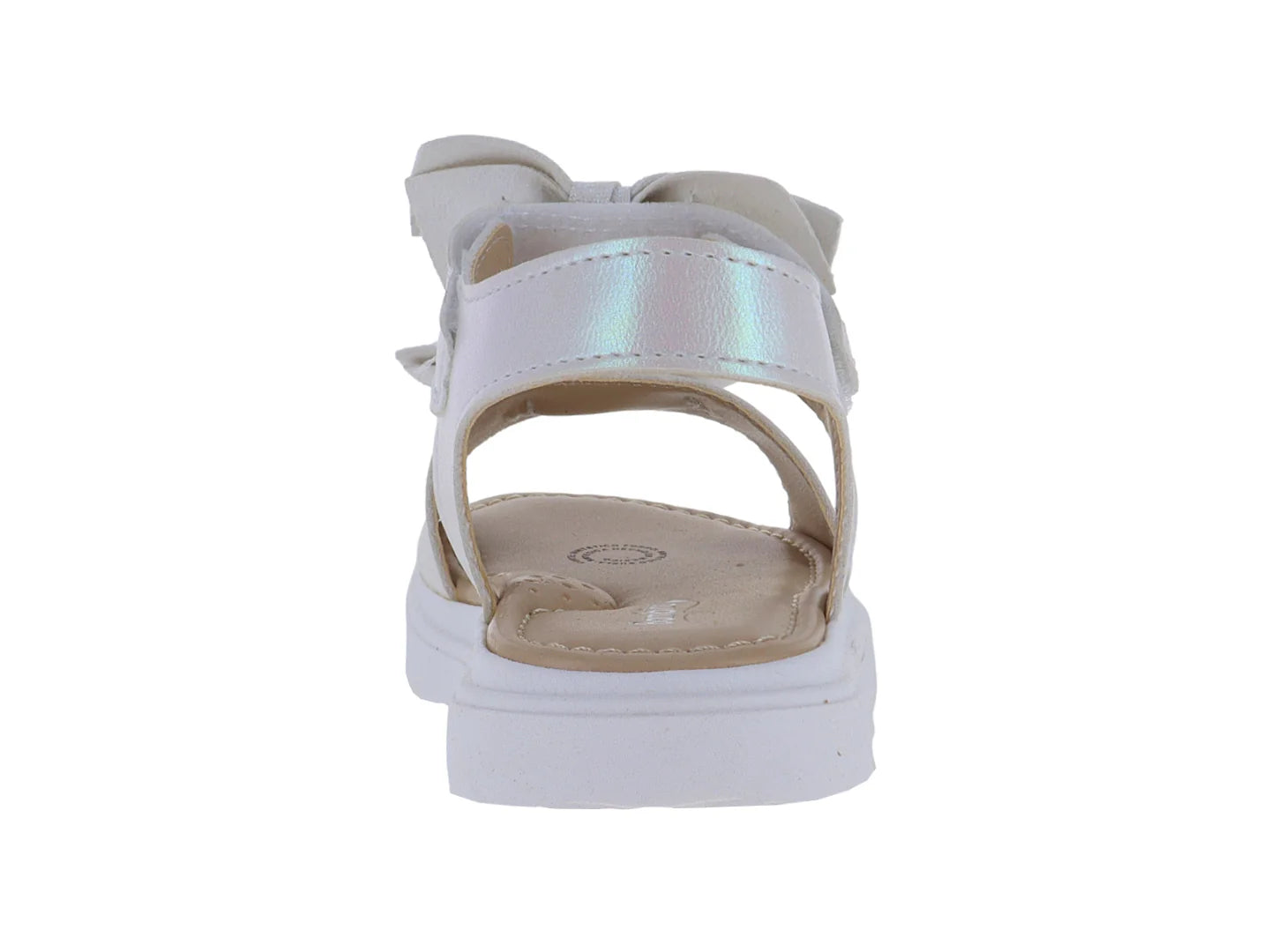 Sandalias Teen Bambino Blancas para Niña
