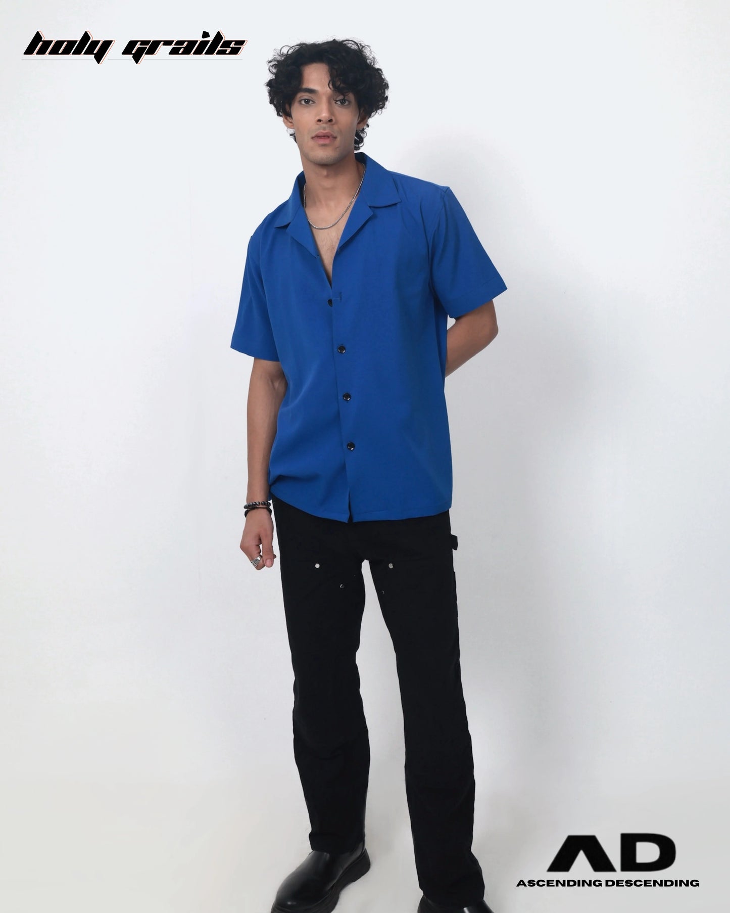 Pierced Blue Shirt HG x AD
