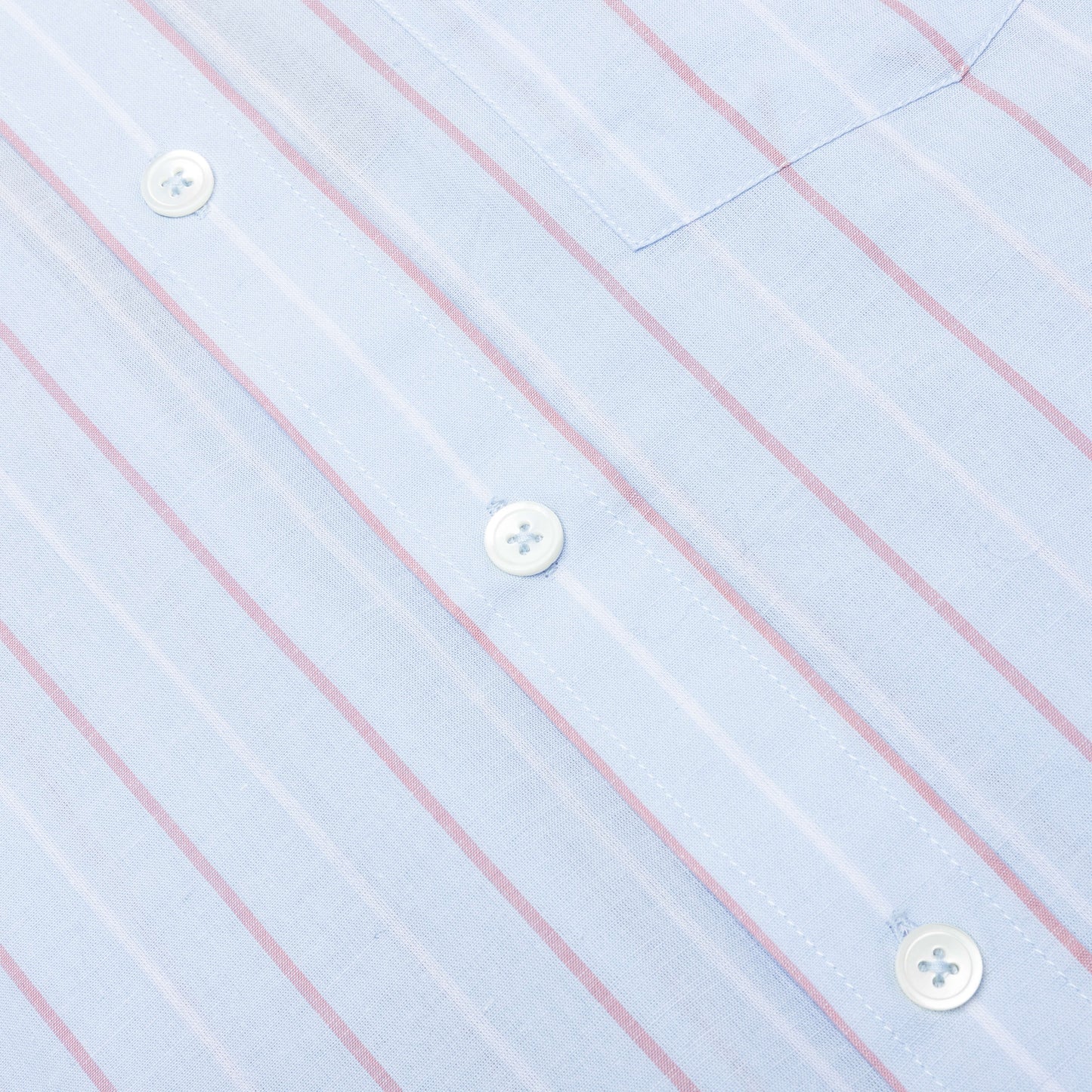 Classic L S Shirt Stripe Light Blue