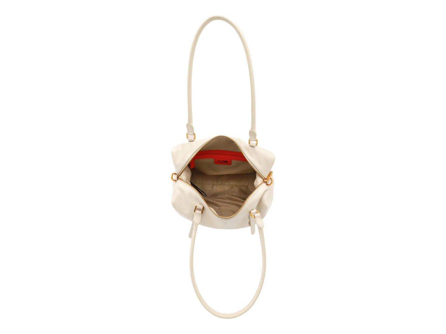 Bolsa de Hombro Cloe Beige para Mujer