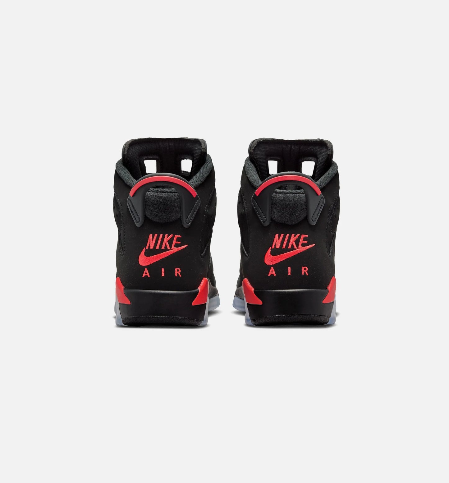 Air Jordan 6 Retro Infrared Salesman Grade School Lifestyle Shoe Black Light Crimson
