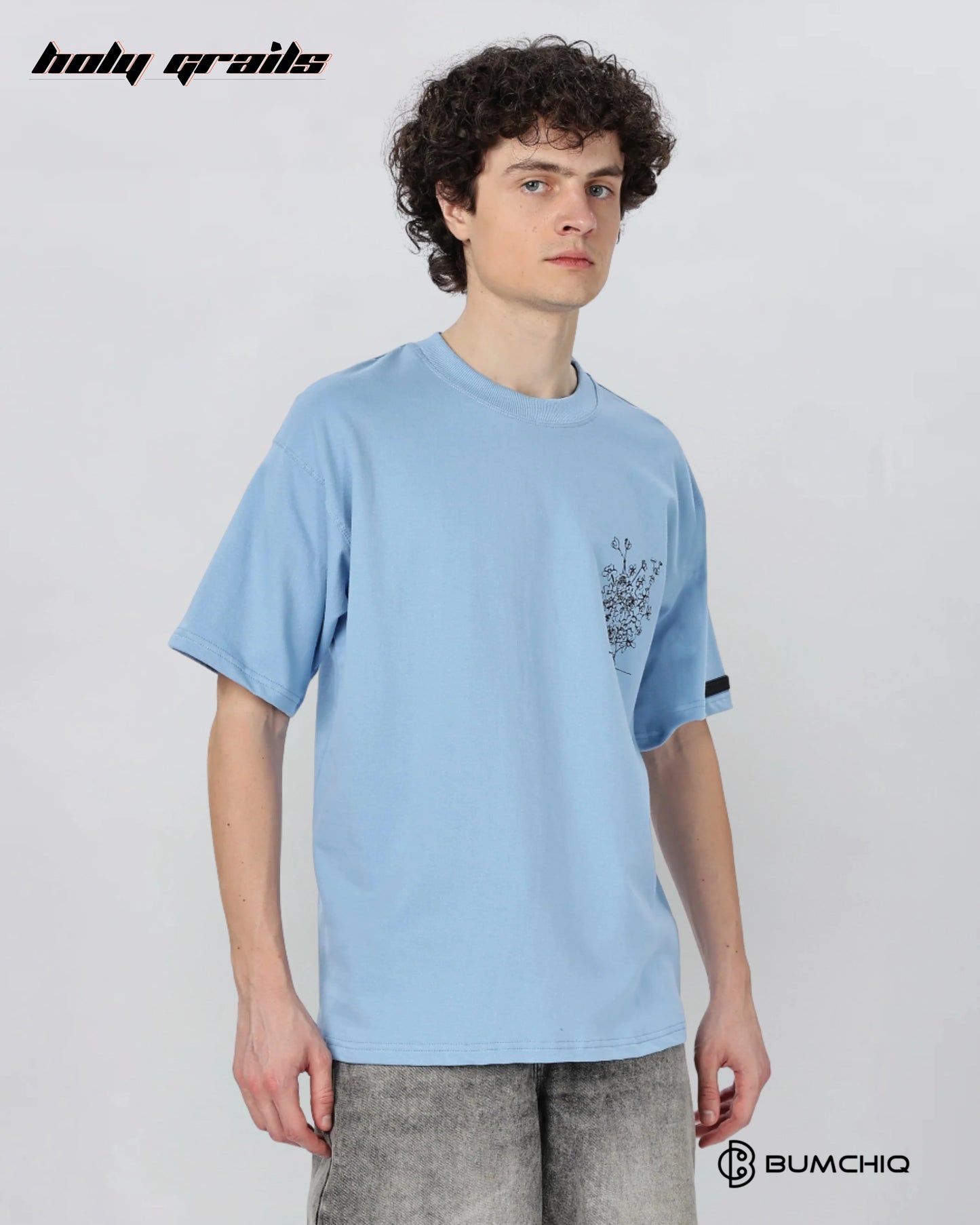 The Journey Blue Oversize Tee HG x Bumchiq