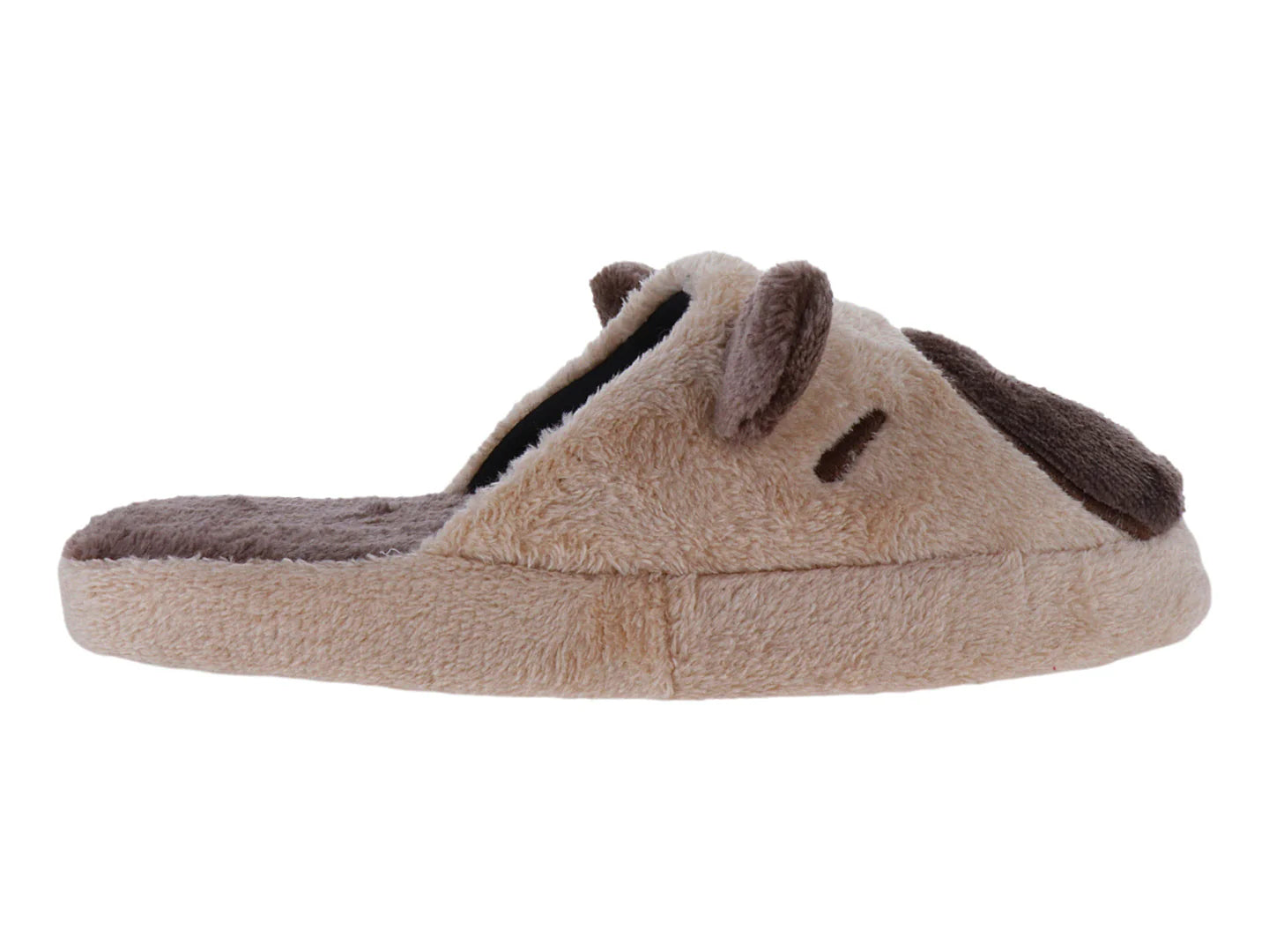 Pantuflas Perezosas Café para Niña