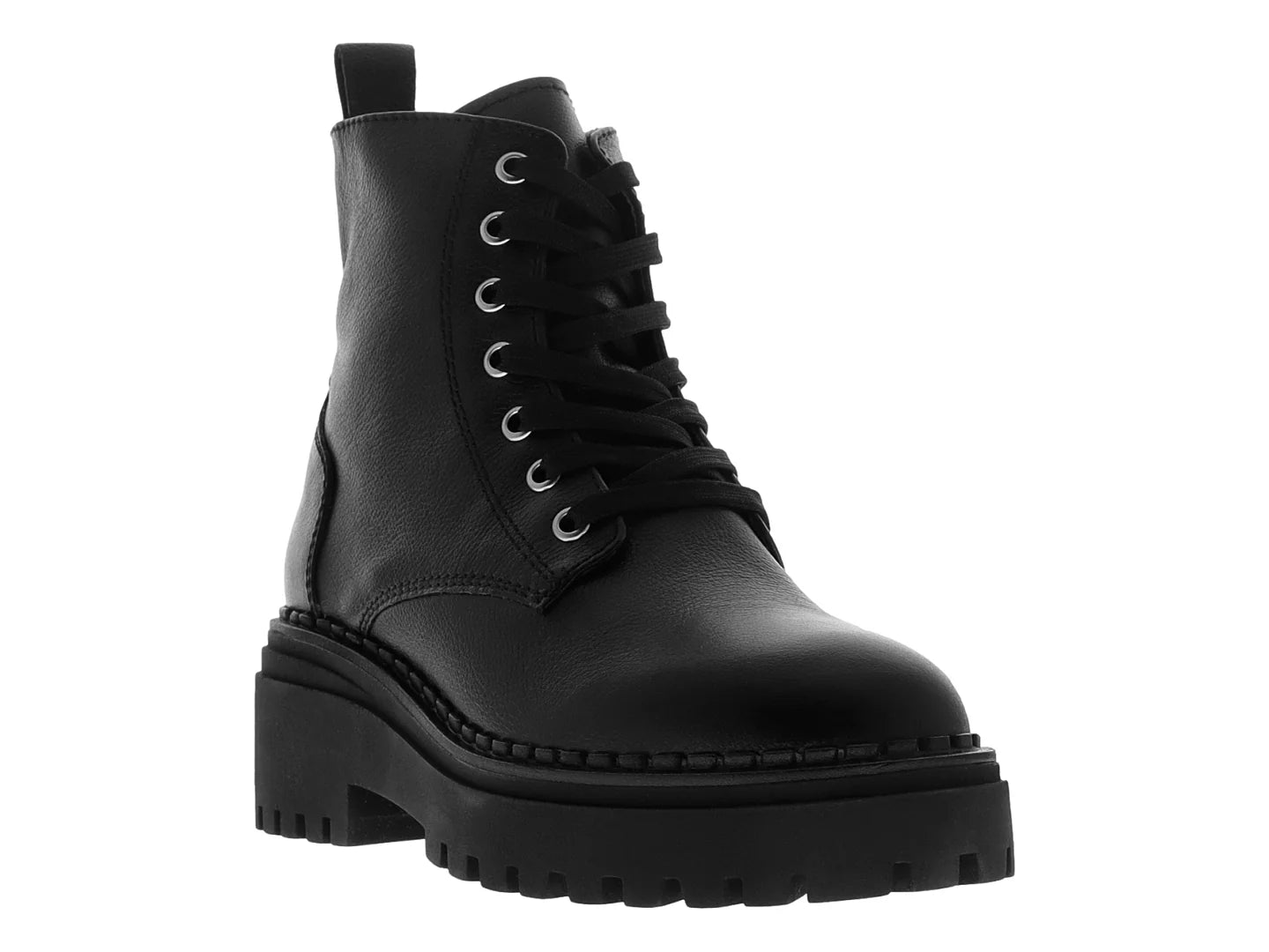 Botines Combat Vicenza Negros para Mujer