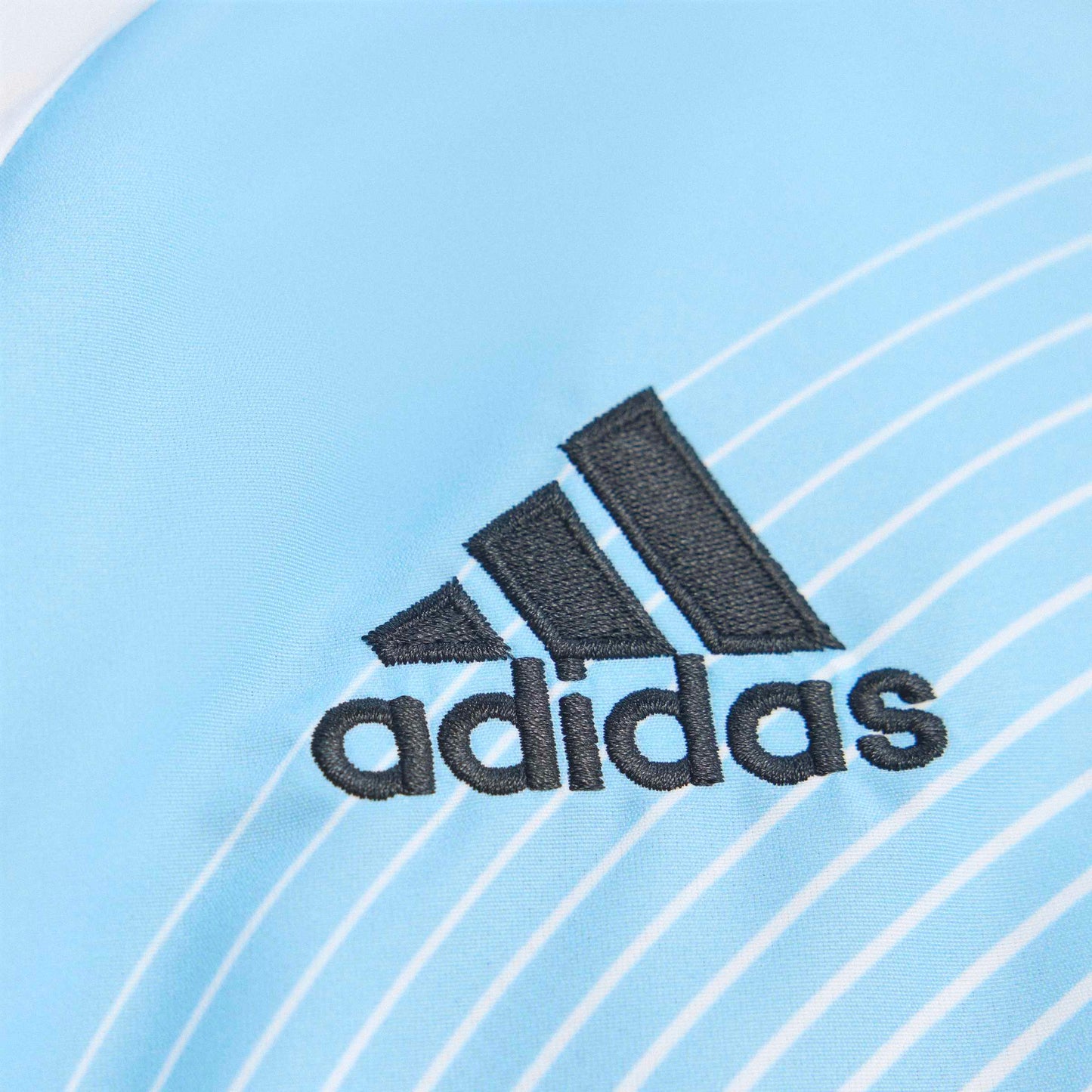 adidas Argentina Home Mens Track Top 2006 White Sky Blue