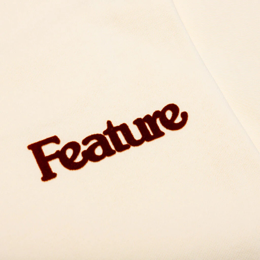 Academy Sweatpant Cannoli Cream Gold Flame