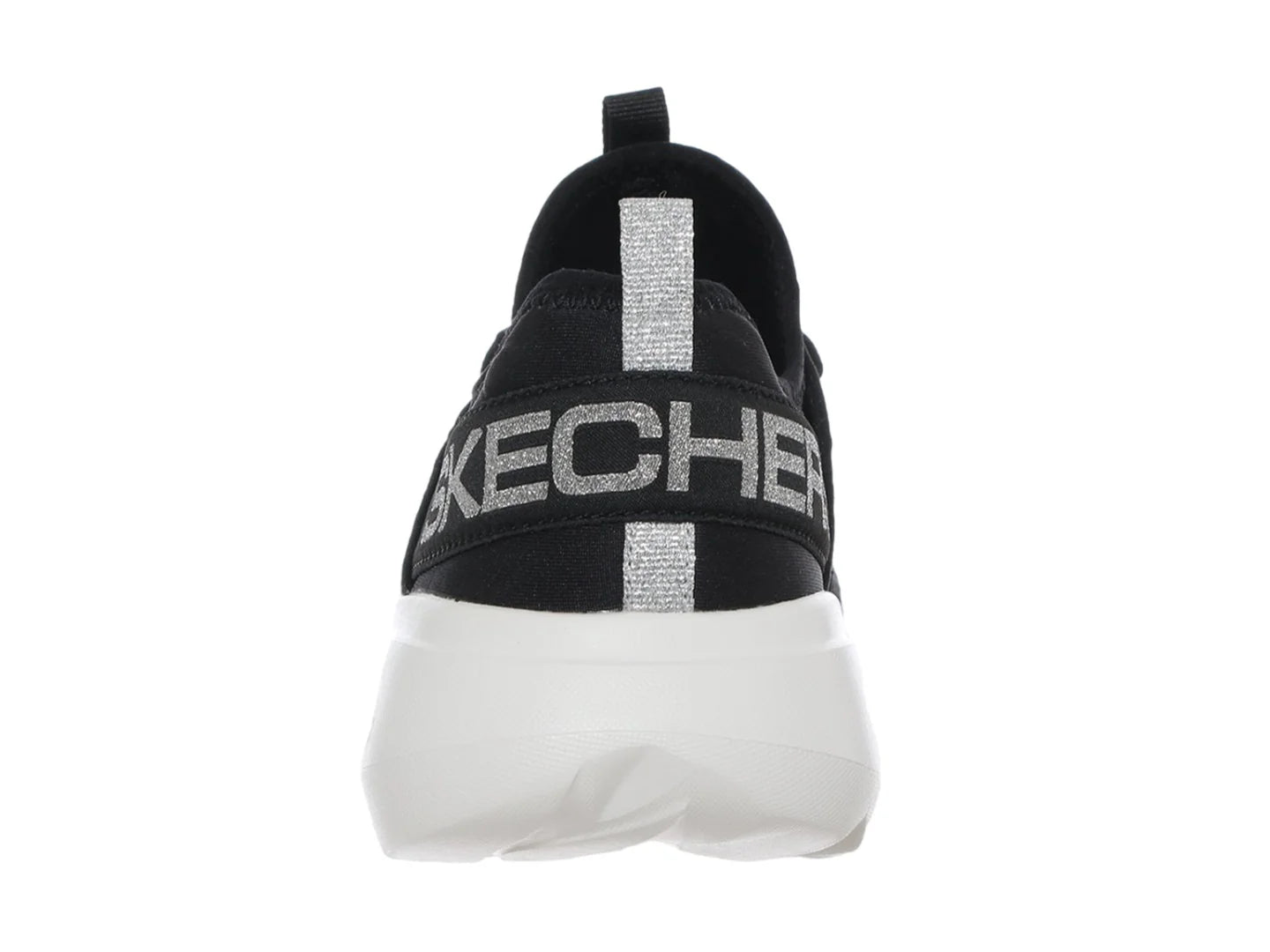 Tenis Skechers Go Run Fast Negro y Plata para Mujer