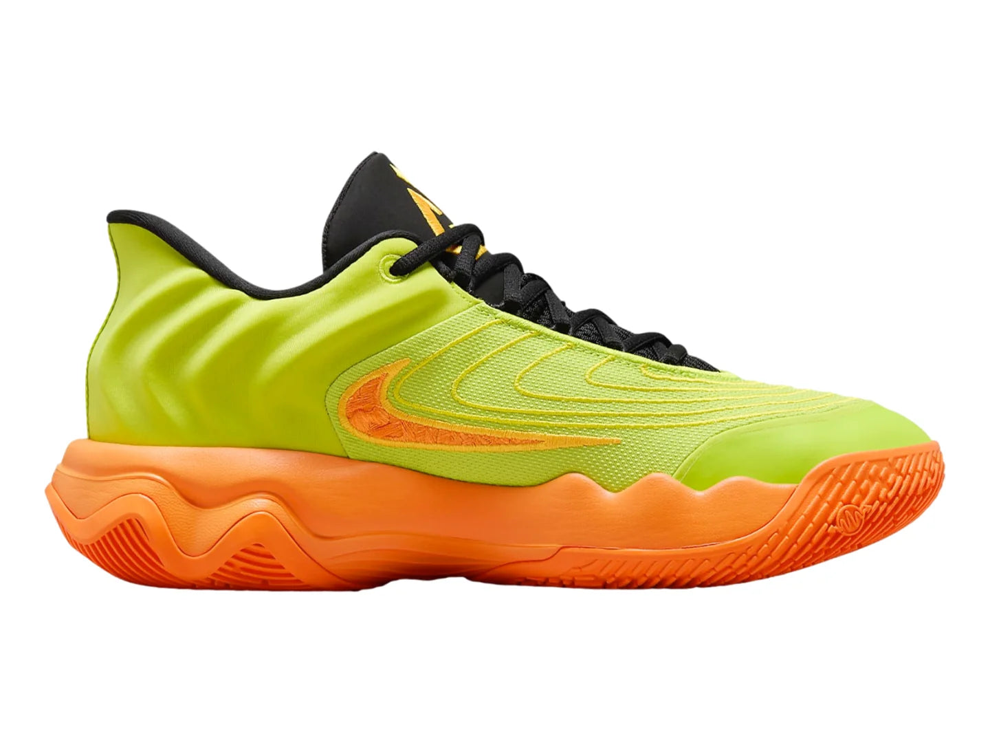 Tenis Nike Giannis Immortality 4 Verde y Naranja para Hombre