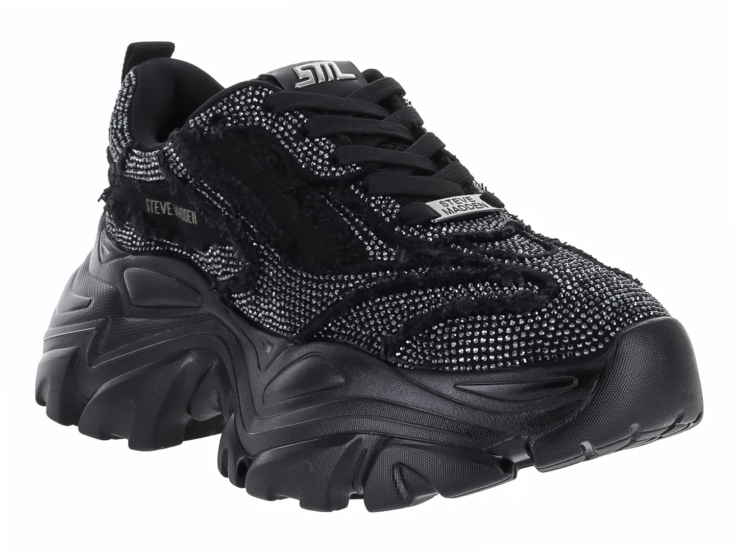 Tenis Steve Madden Ripple Negro para Mujer