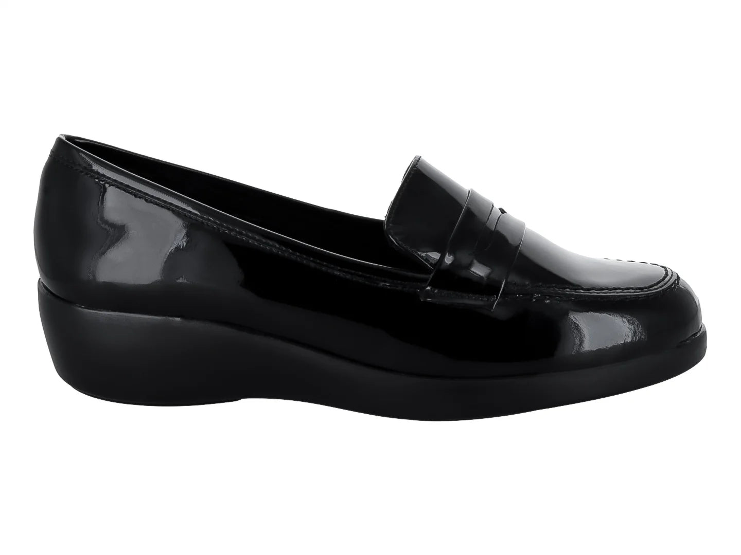 Zapatos Planos Vicenza de Charol Negro para Mujer