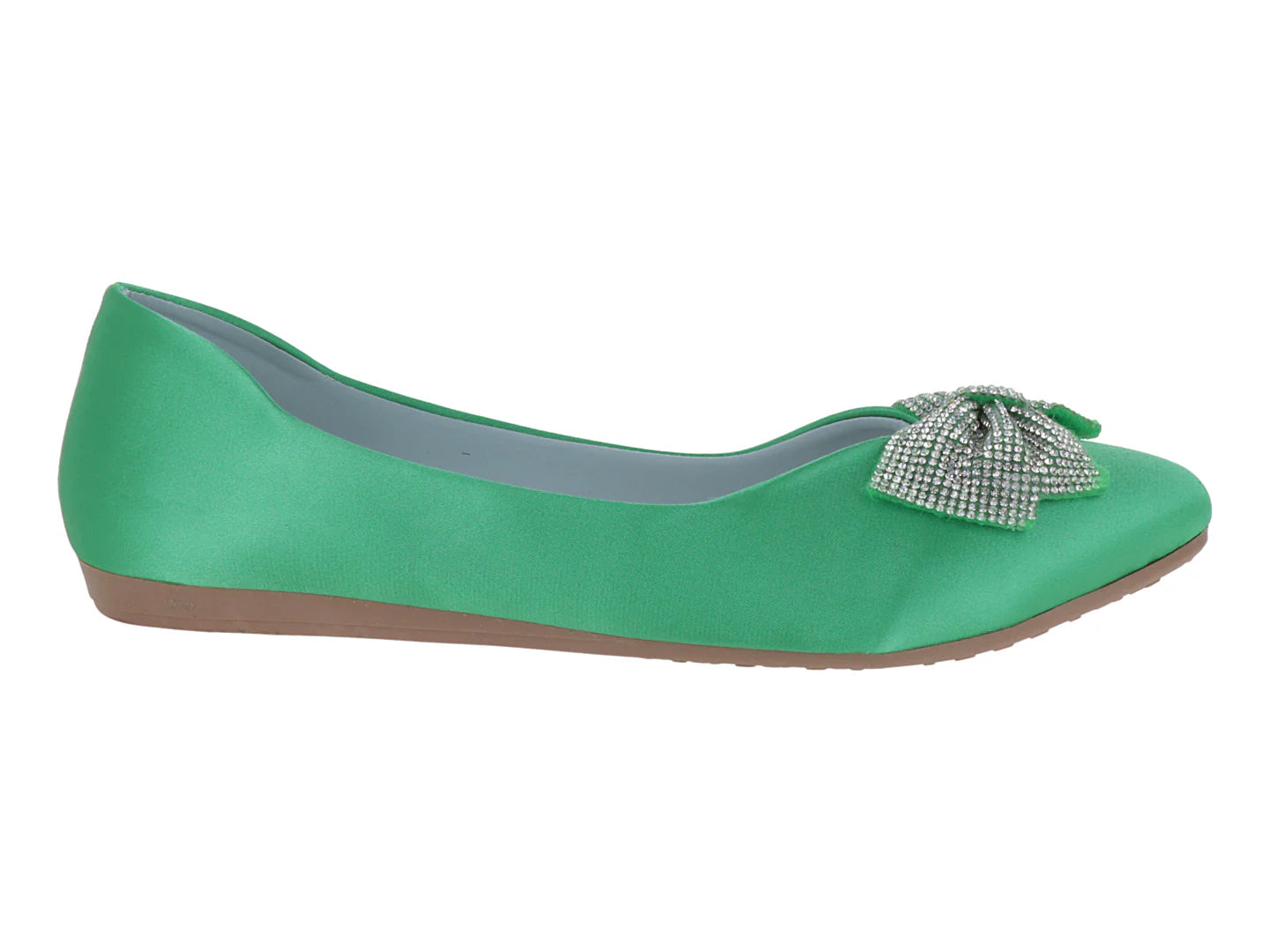 Zapatos Planos Clasben Verde para Mujer