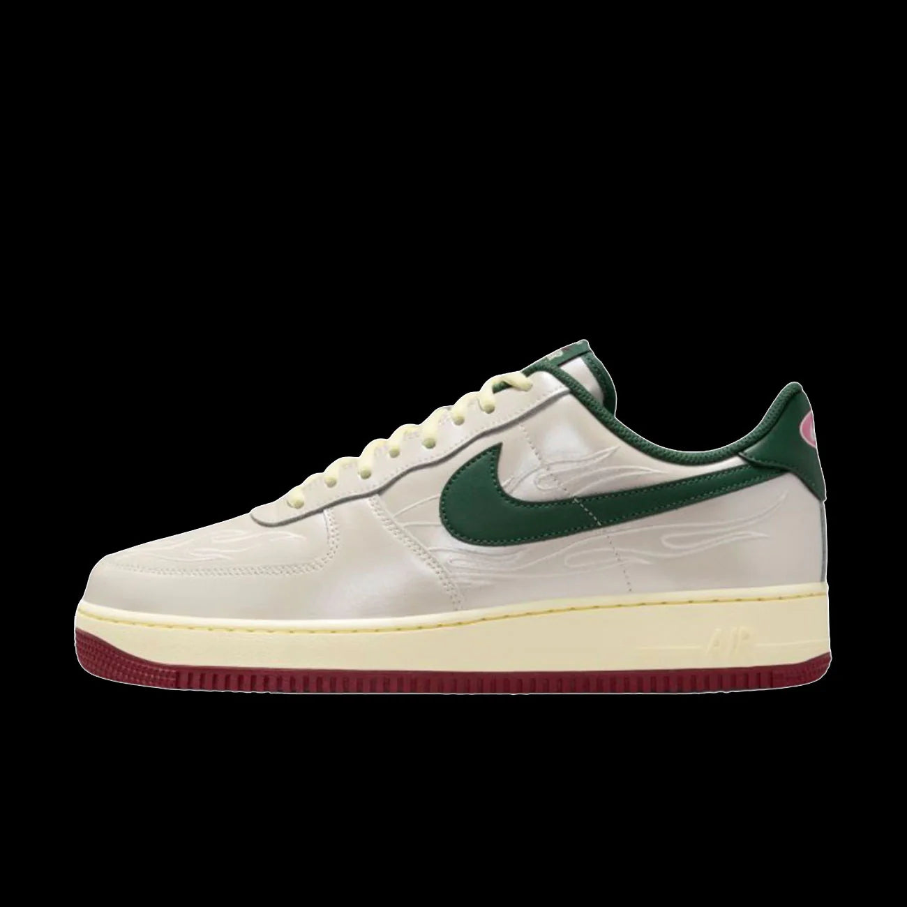Nike Air Force 1 07 LV8 Phantom Fir Alabaster Team Red