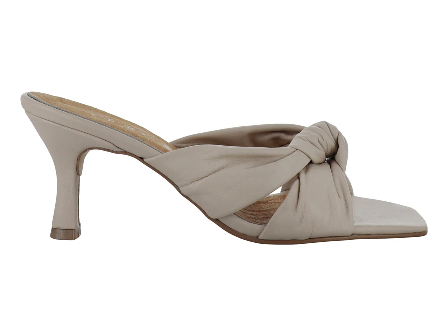 Sandalias Mule Klein Color Hueso para Mujer