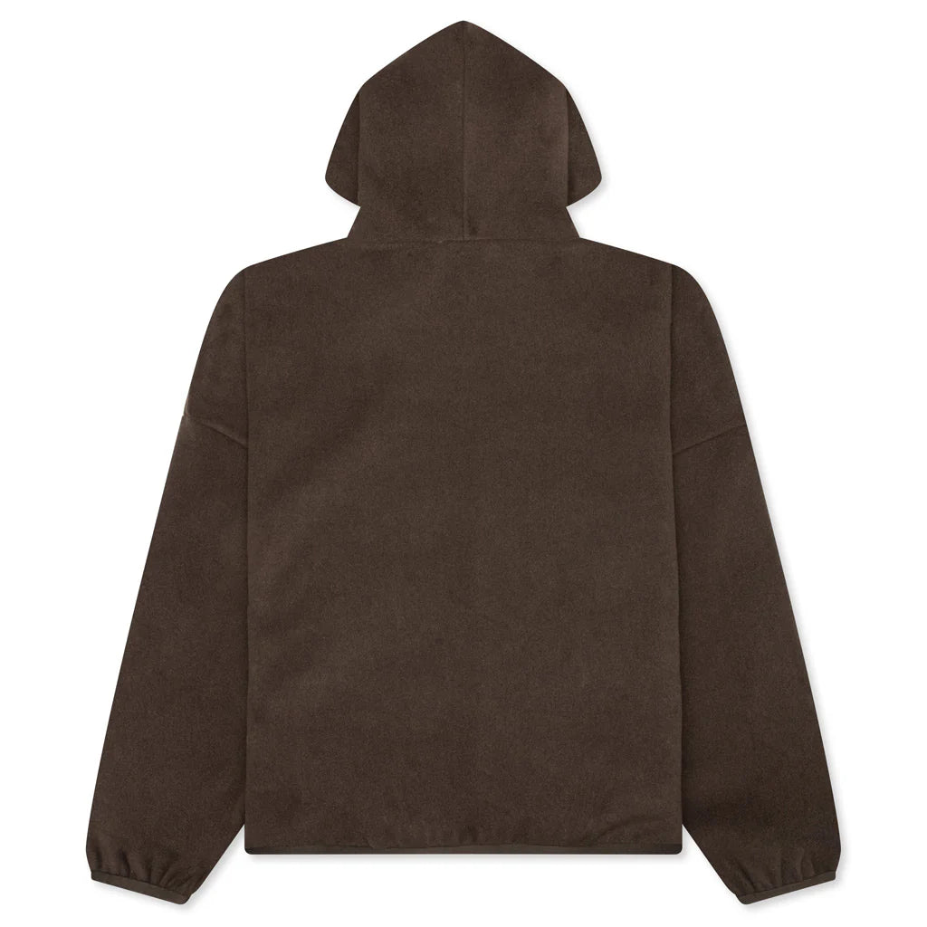 Brushed Hoodie Brown