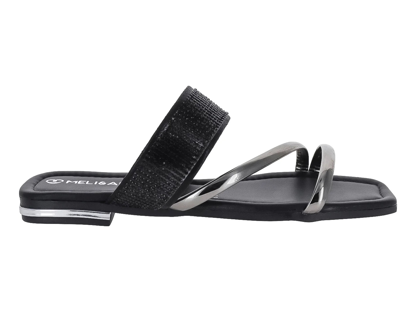 Sandalias MeliAna Negro para Mujer