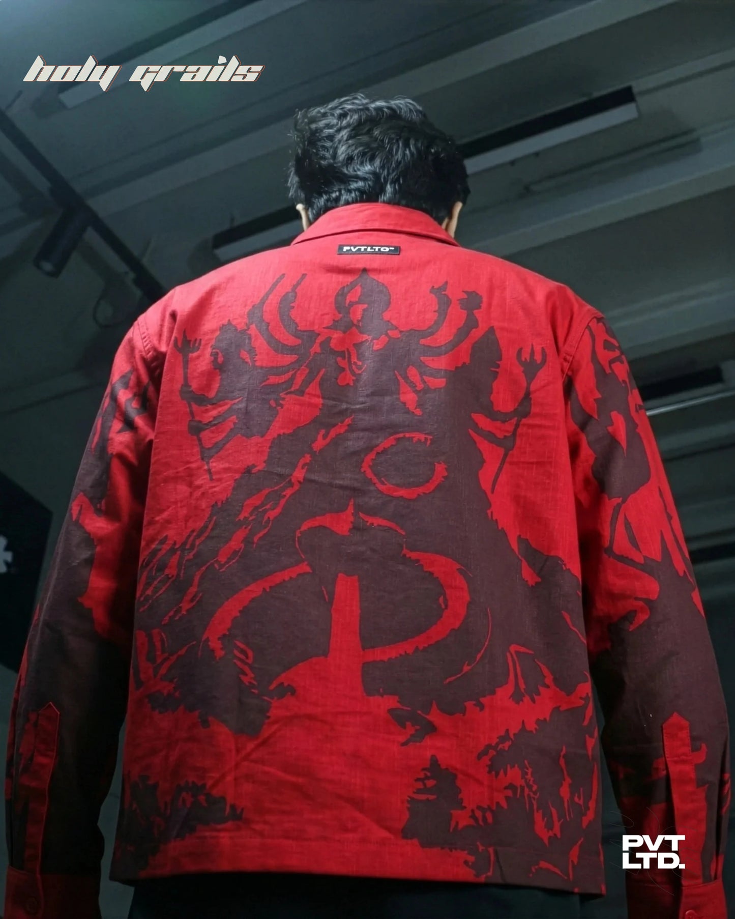 Asur Devta Red Shirt HG x Pvt Ltd