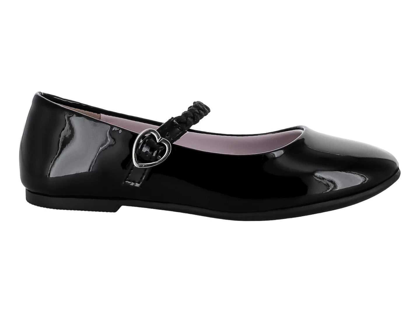 Zapatos Tropicana Charol Negro para Niña