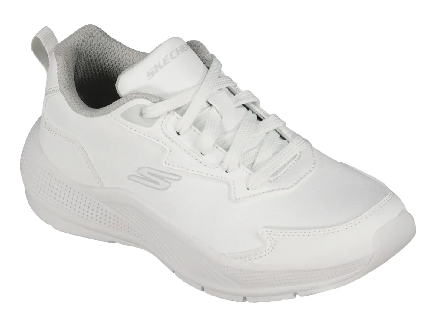 Tenis Skechers Microspec Advance Blanco para Niña