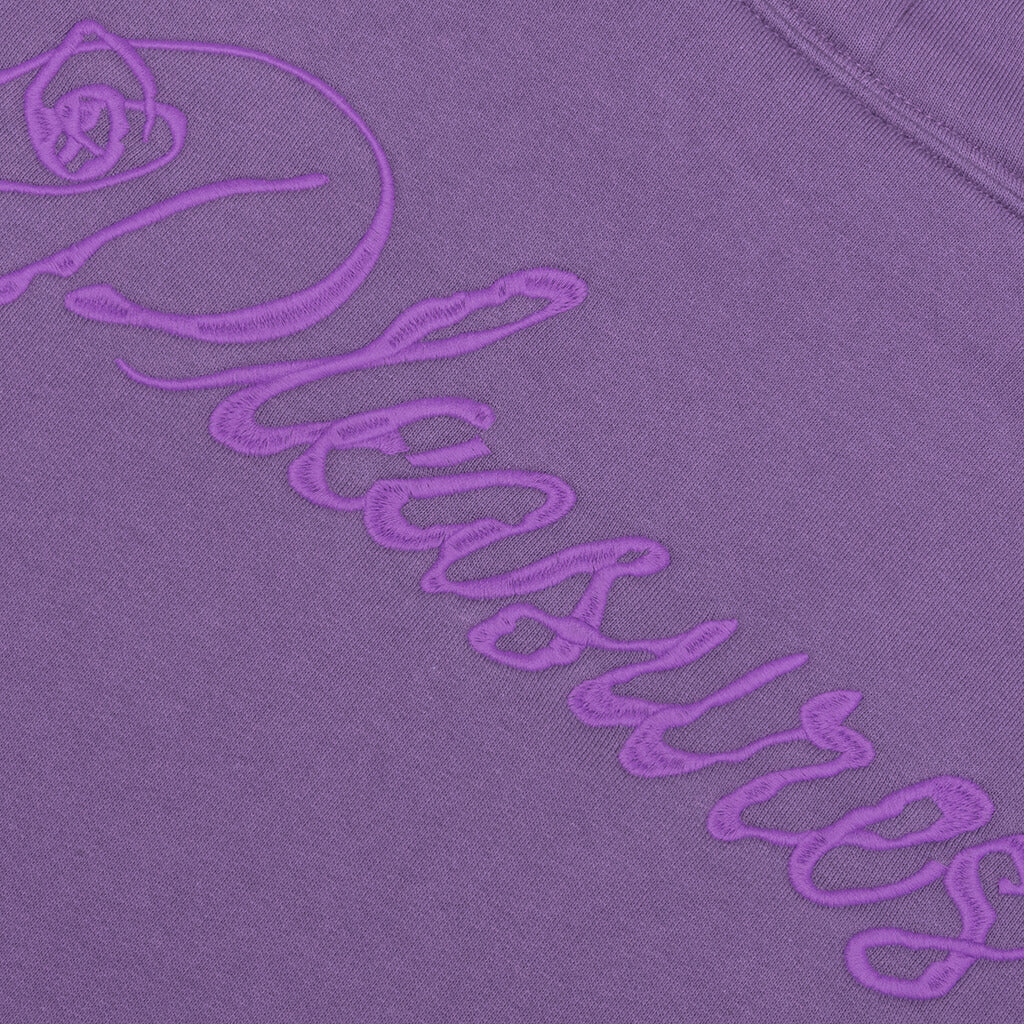 Scrawl Hoodie Eggplant