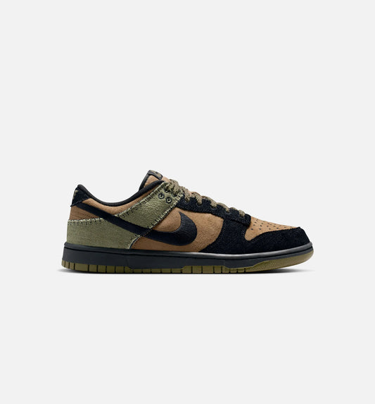 Dunk Low Retro Camo Olive Mens Lifestyle Shoe Brown Kelp Black Medium Olive