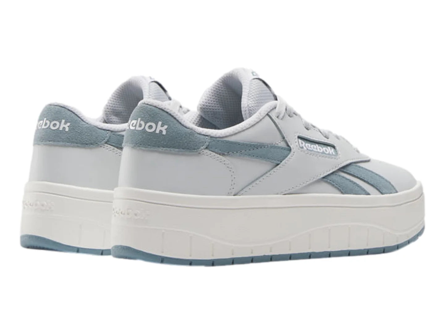 Tenis Reebok Court Advance Surge Blanco y Azul para Mujer