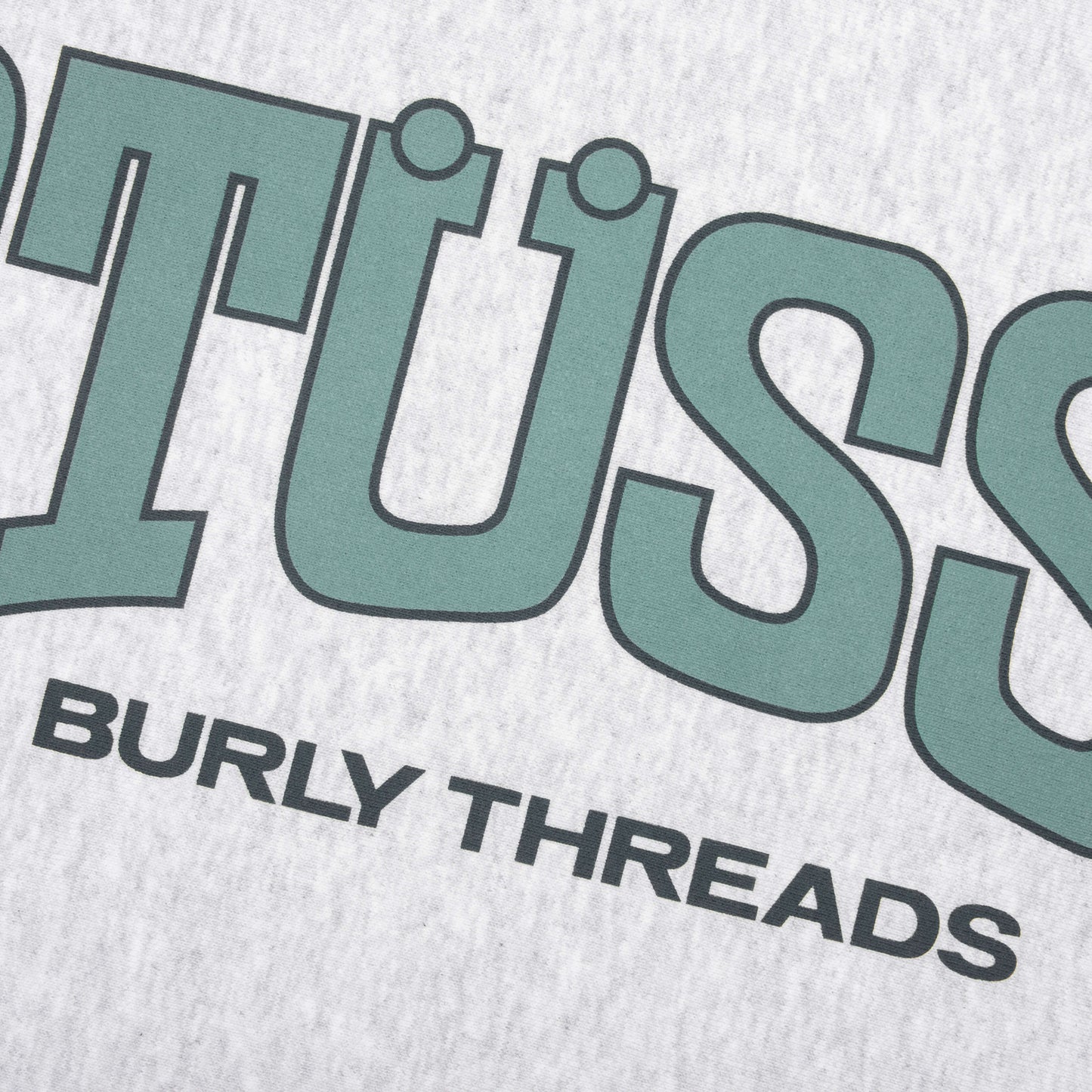 Burly Threads Crew Ash Heather