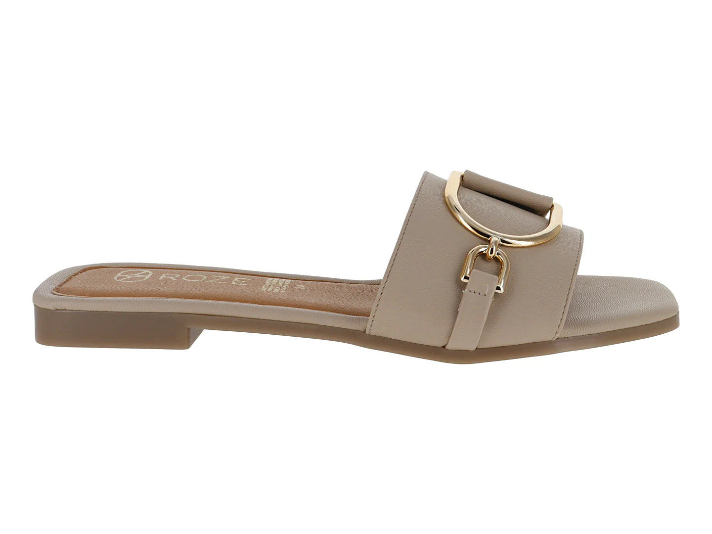 Sandalias ROZE Color Miga para Mujer