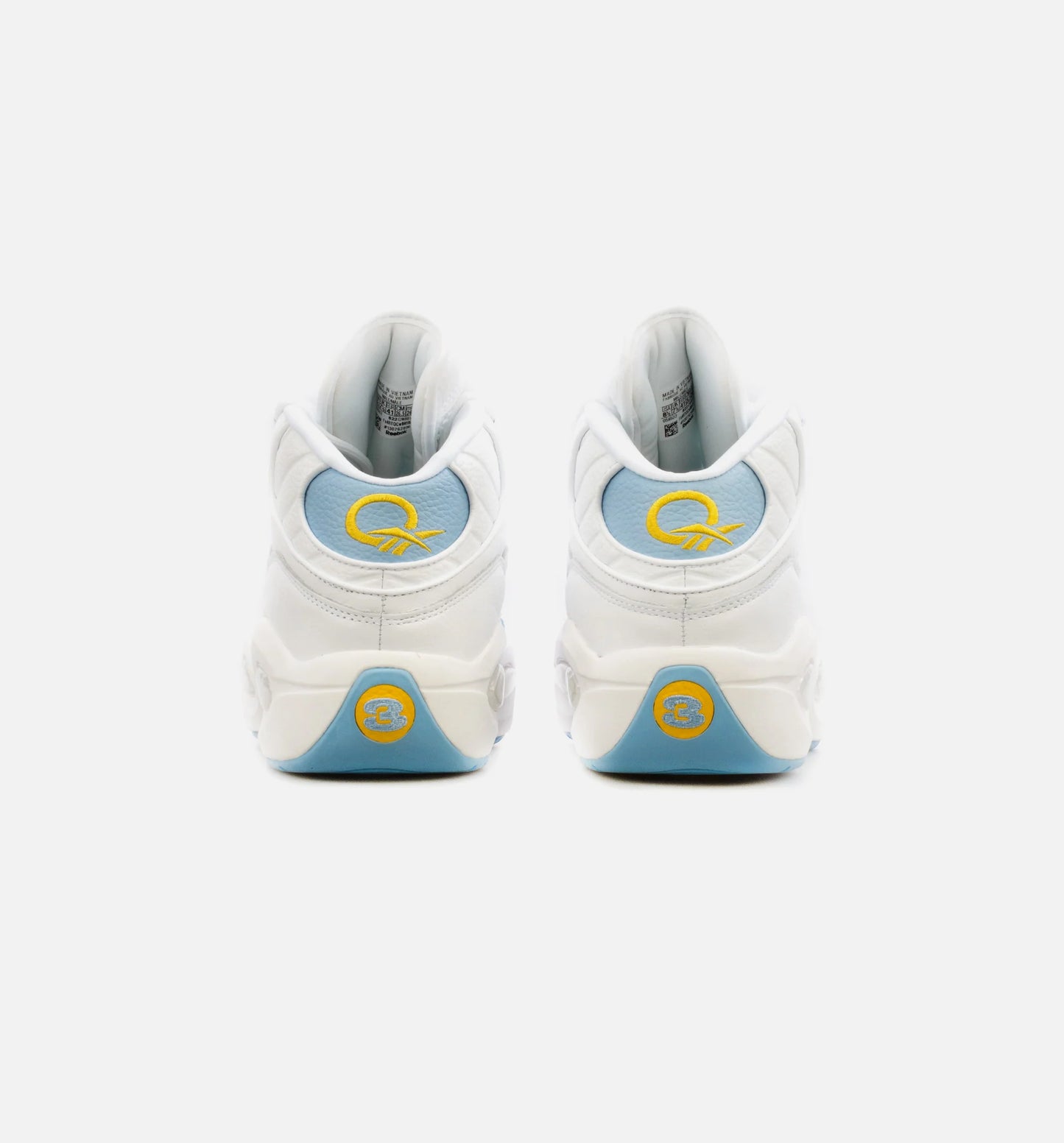 Question Mid Mens Lifestyle Shoe White Blue