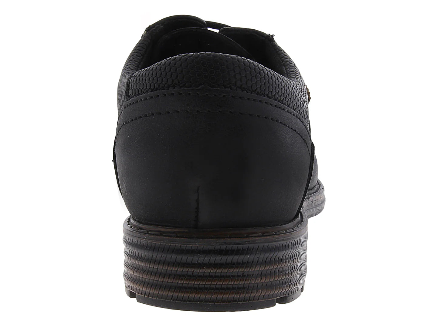 Zapatos Custom Style Negro Camel para Hombre