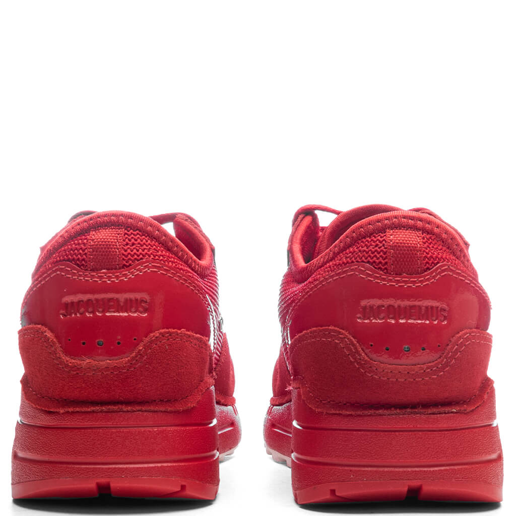Womens Air Max 1 SP x Jacquemus University Red Metallic Silver
