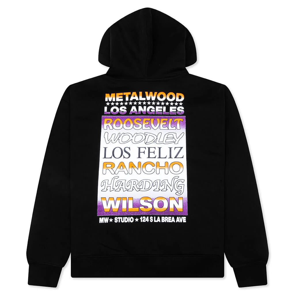 Flyer Hooded Sweatshirt Black