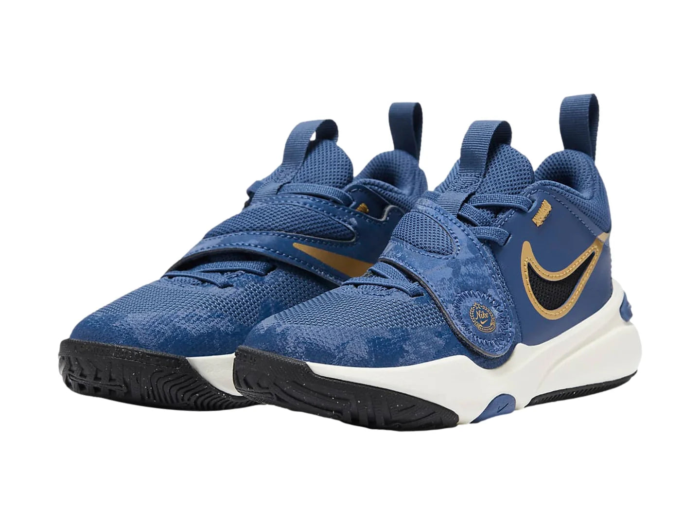 Tenis Nike Team Hustle D 11 Azul Marino para Niño