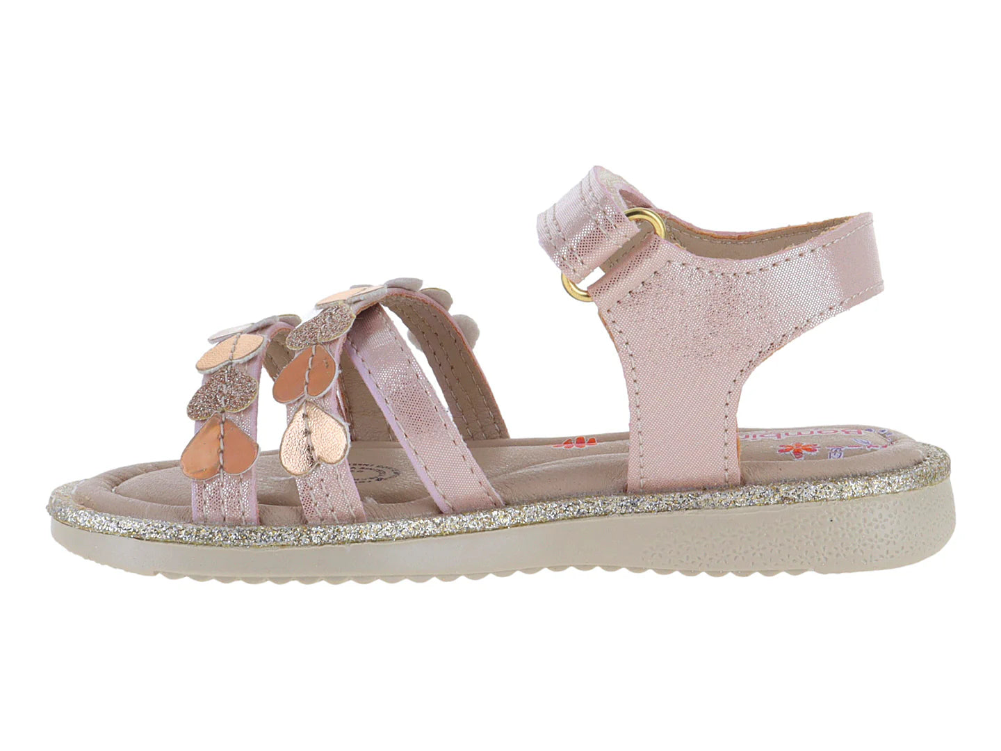 Sandalias Teen Bambino Color Peonia para Niña
