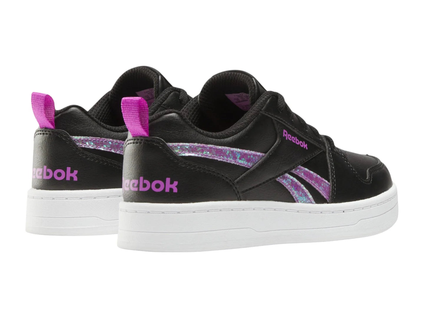 Tenis Reebok Royal Prime 20 Negro y Morado para Niña