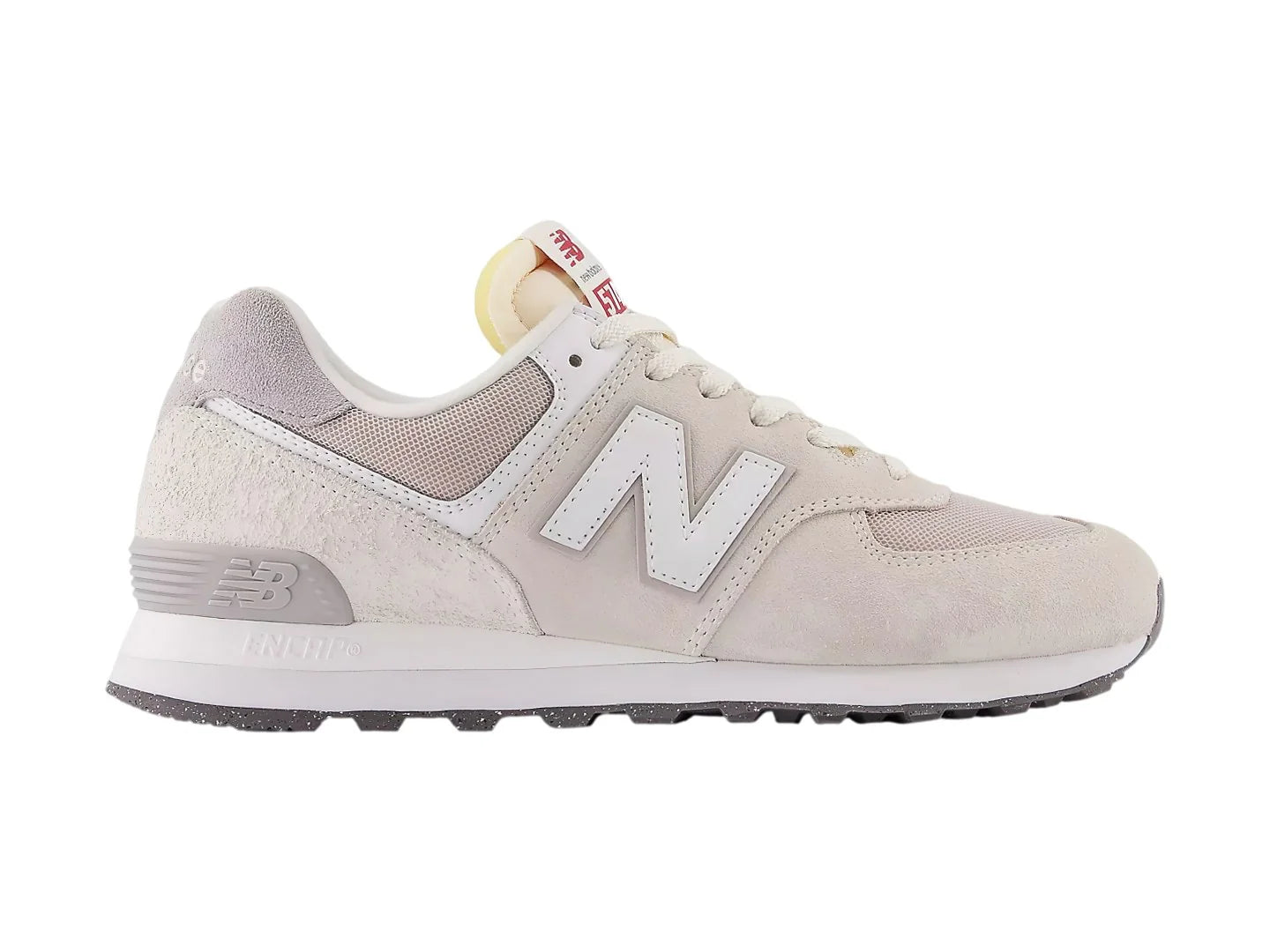 Tenis New Balance 574 Gris y Blanco para Hombre