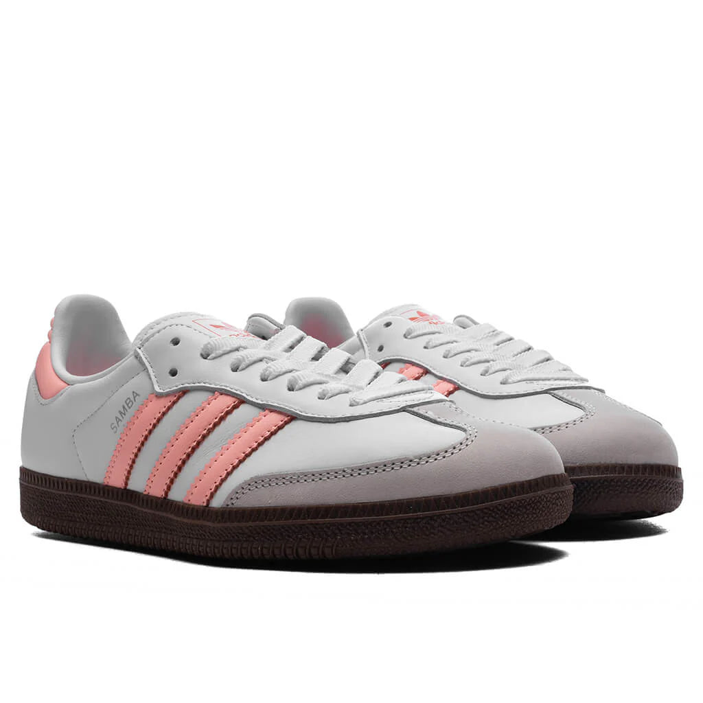 Womens Samba OG Cloud White Clear Orange Coral